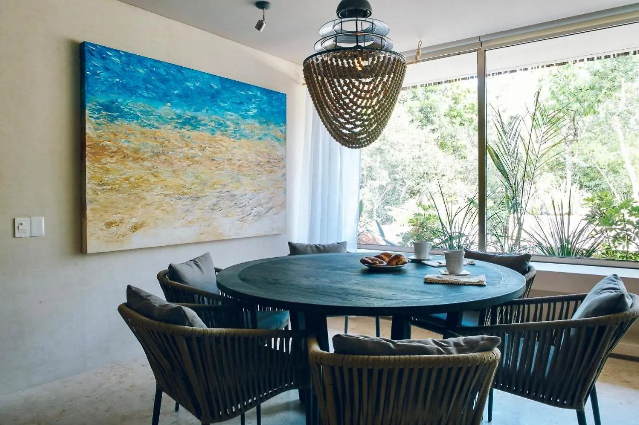Apartmán Luxury Tulum Retreat With 3Br & Private Pool Mexiko