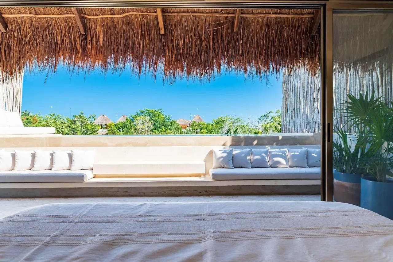 Apartmán Luxury Tulum Retreat With 3Br & Private Pool