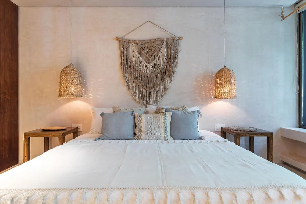 Apartmán Luxury Tulum Retreat With 3Br & Private Pool 0*,