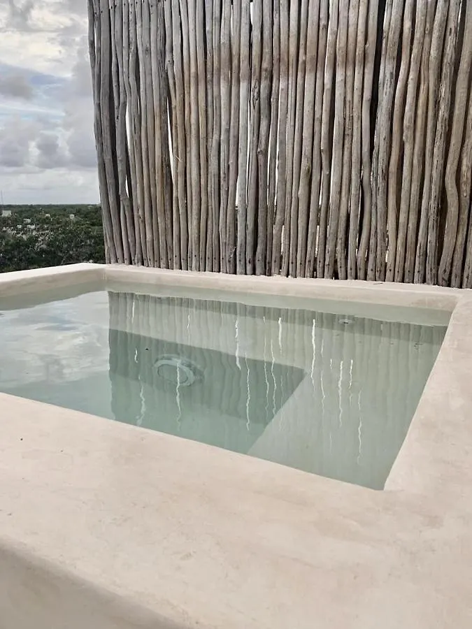Apartmán Luxury Tulum Retreat With 3Br & Private Pool 0*,